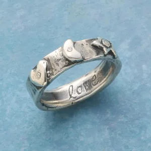 Sterling Silver Heavenly Love Ring