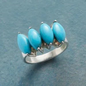 Turquoise Pod Ring