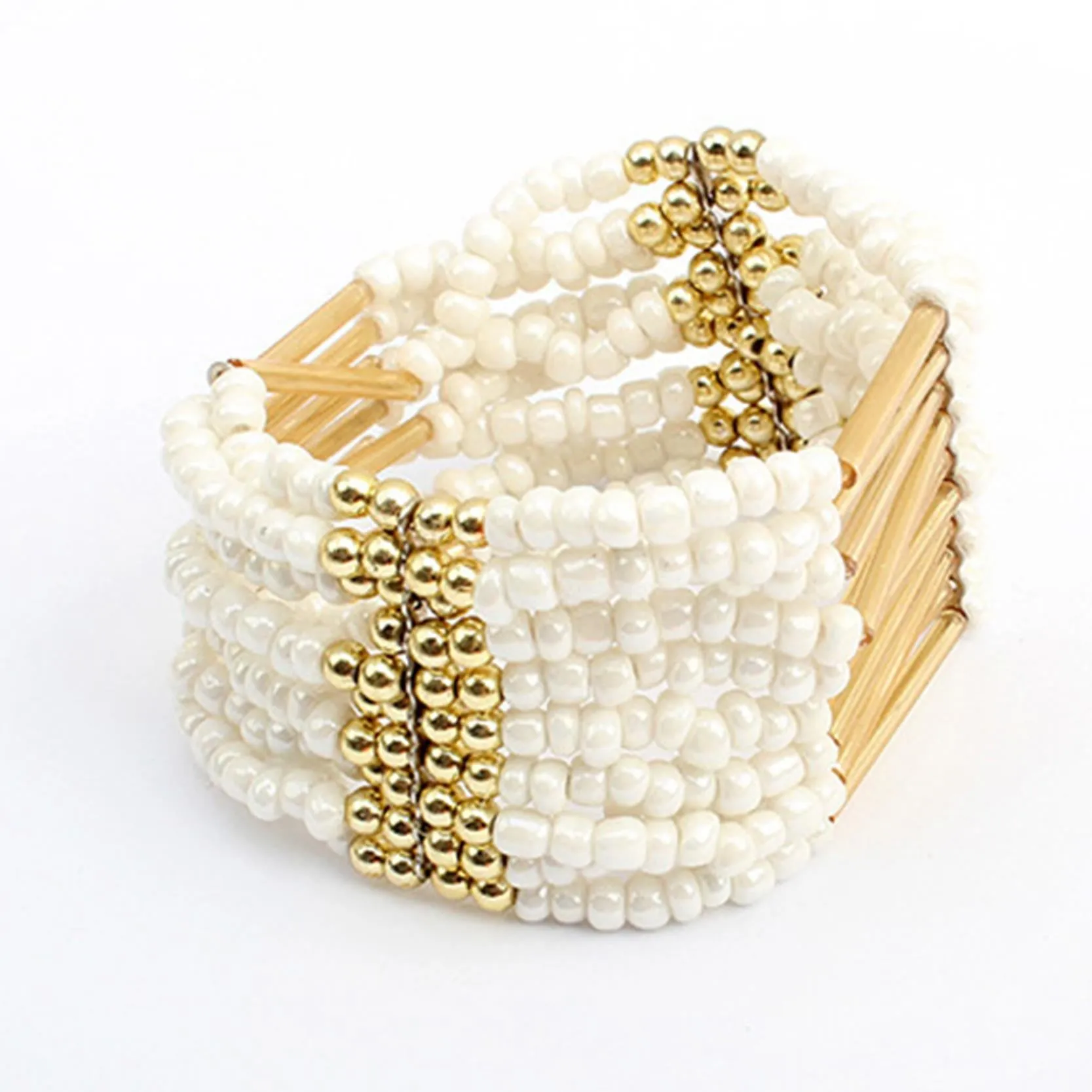 Woman Jewelry Fashion Bohemia Style Multilayer Metal bracelet Colorful Beads Tassel bracelets & bangles