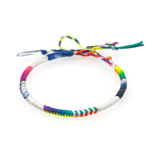 Woven Colorful Natal Rope Bracelet Handmade Jewelry