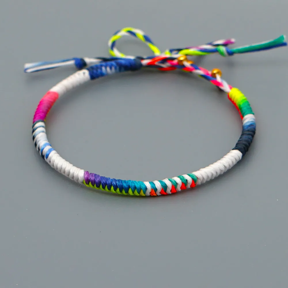 Woven Colorful Natal Rope Bracelet Handmade Jewelry