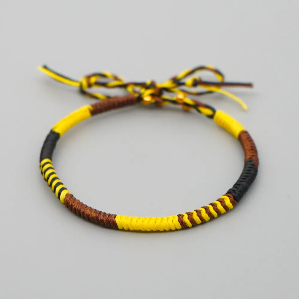 Woven Colorful Natal Rope Bracelet Handmade Jewelry