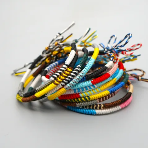 Woven Colorful Natal Rope Bracelet Handmade Jewelry