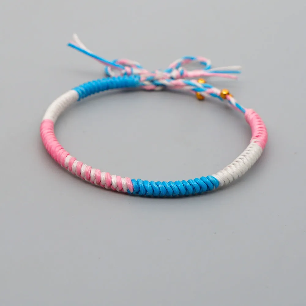 Woven Colorful Natal Rope Bracelet Handmade Jewelry