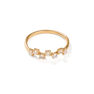 Zig-Zag Diamond Ring